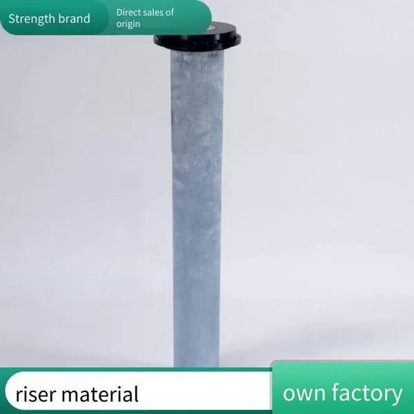 Jinhaihong Anti-corrosion and Anti-rust Ceramic Silicon Carbide Riser Tubes for Molten Aluminum Supply, Customization and Production photo-3