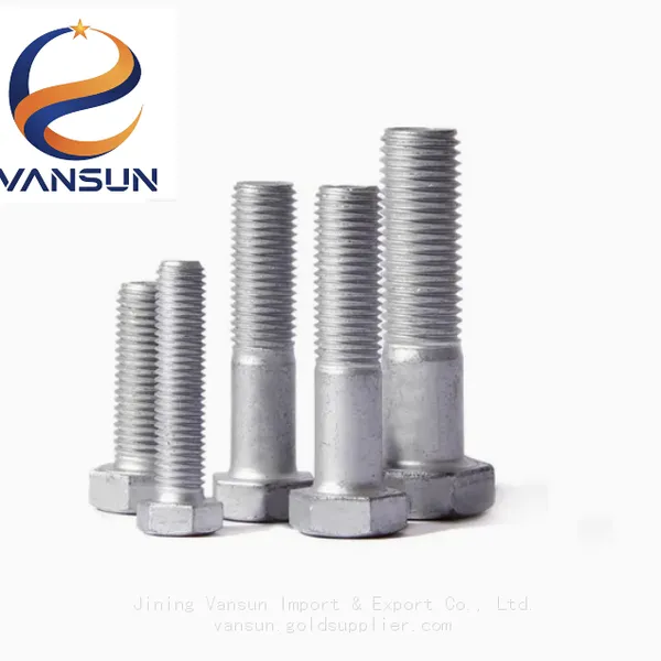 Hex Bolt Carbon Steel Standard Fastener DIN931 Zinc photo-5