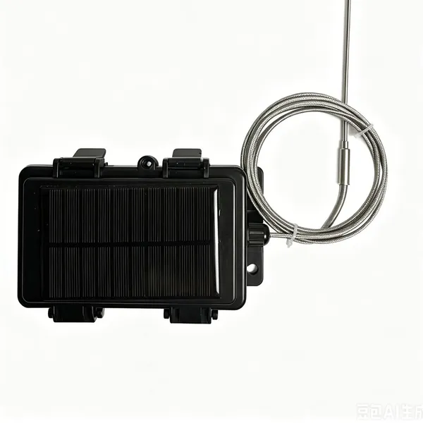 Solar Powered Wireless PT100 High Temperature Sensor for Industrial Boiler Furnace Monitoring photo-5