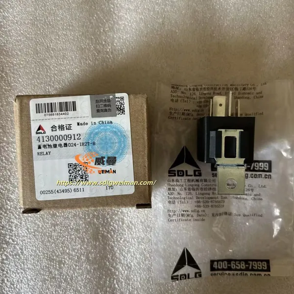 ORIGINAL SDLG Relay 4130000912 APPLY FOR SDLG WHEEL LOADER LG978 L978F L975F photo-2