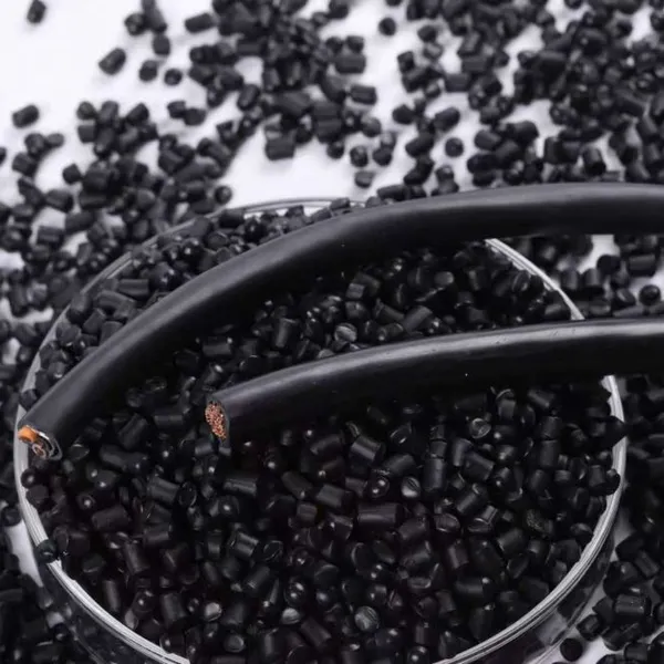 Low Temperature Resistant PVC Granules Anti-Aging PVC Pellets Raw Material for Electrical Power Cable Wire photo-5