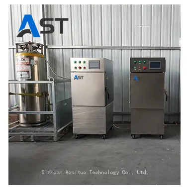 Small Cabinet Liquid Nitrogen -196℃ Fast Quick Freezing Machine