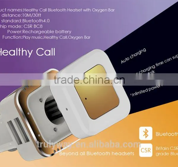 Two USB Output Oxygen Bar Bluetooth Headset Car Charger photo-3