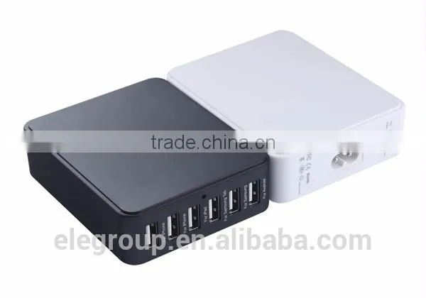 Hot Seller 6 Usb Ports Intelligent Rapid Charger Smart Charger for Mobile Phone/Laptop/MP3/MP4 Player/Tablet/Video Game Player photo-3