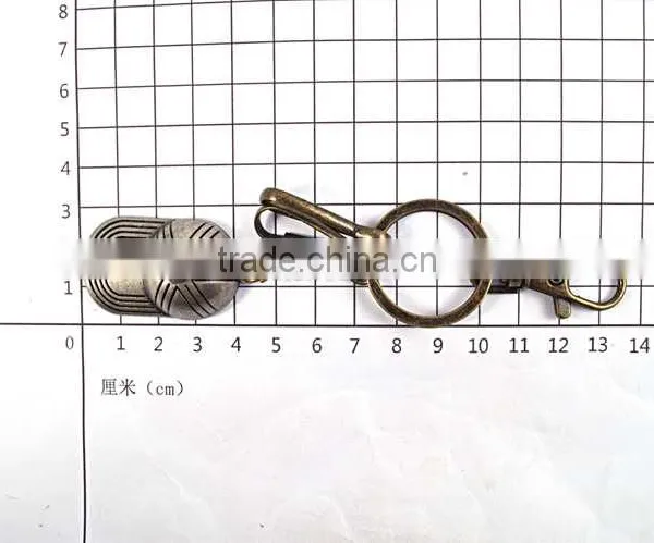 Custom Metal Creative Christmas Gift Man Keychain Promotional photo-6