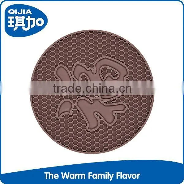 Wholesale creative waterproof round bar coasters