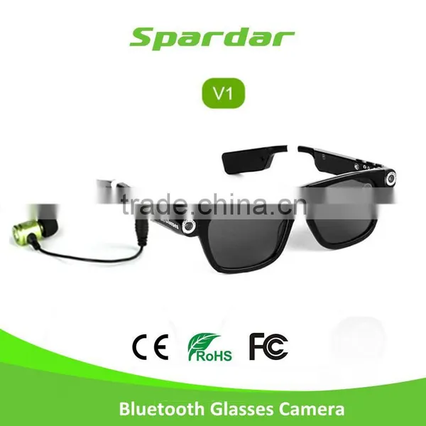 720P Mini Outdoor DV Camcorder Hidden Camera Sun Glasses