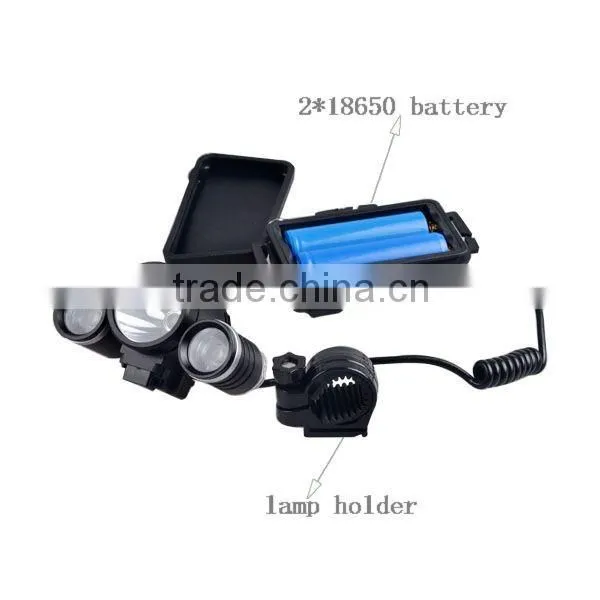YD257 Bike Headlamp 6000 Lumen LED Headlamp With Charger photo-2