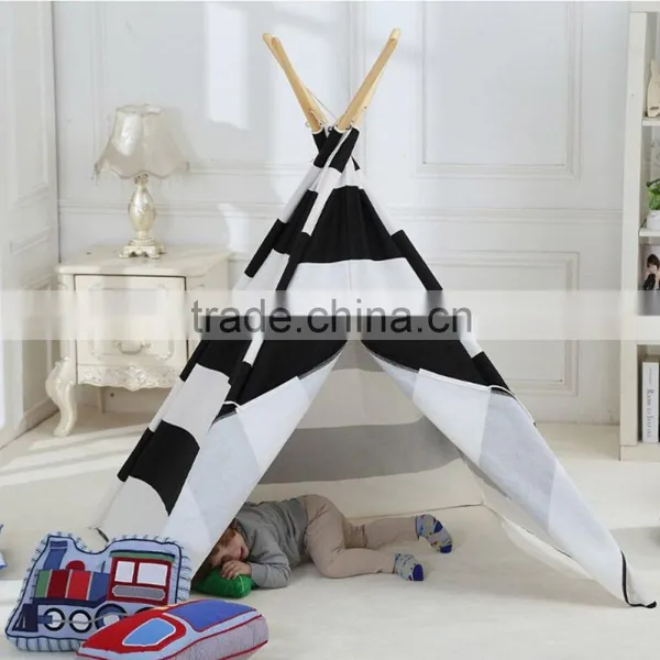 Kids Play Tent House Teepee Indian Indoor Outdoor Teepee Kids Custom Camping Frame Tent photo-5