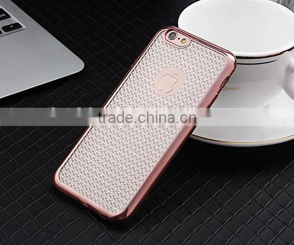 Luxury Clear Electroplating TPU Silicone Gel Soft Case For Apple IPhone 6S / IPhone 6S Plus photo-6