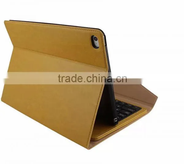 PU Leather Case With Bluetooth Keyboard for Ipad Mini4 photo-4