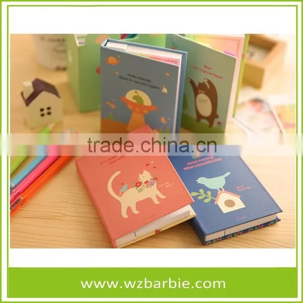 New Design Animal Hardcover Memo Pad With Pen For Business, Gift photo-2