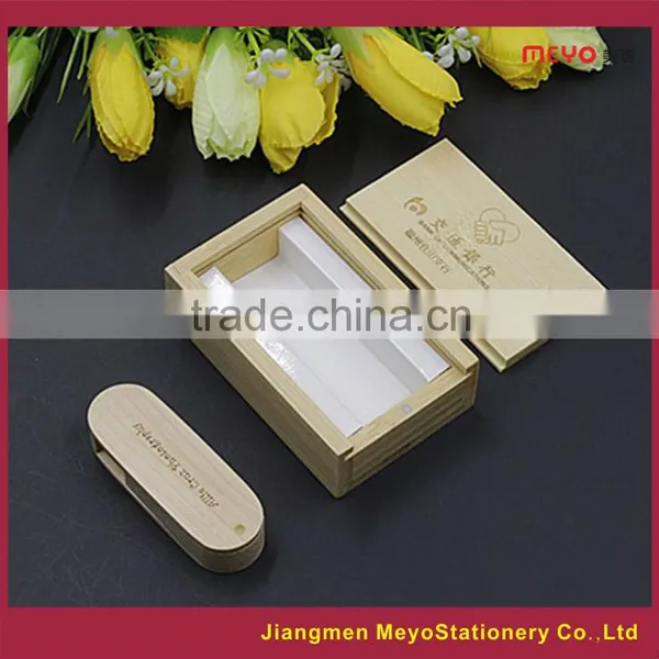 2015 Crystal 3D Laser Engraving Wooden USB Flash Drive photo-5