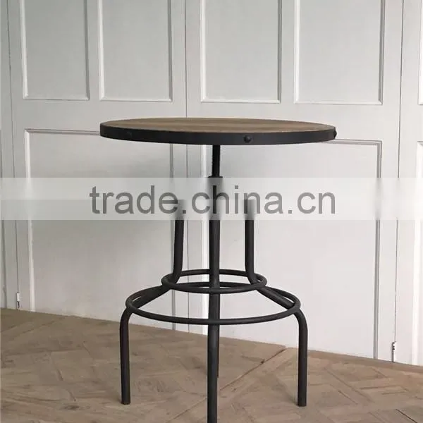 Vintage Industrial Furniture Bar Table