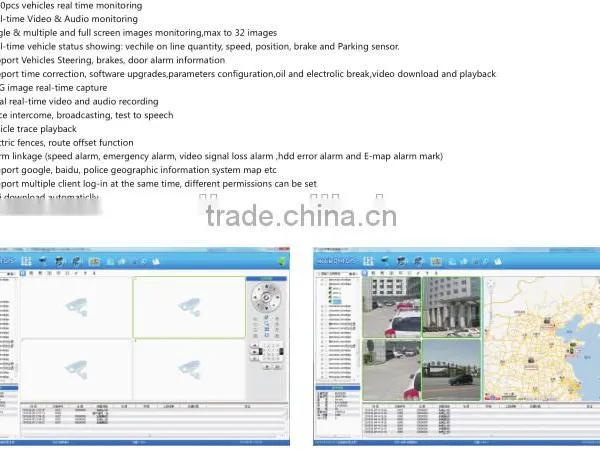 4CH SDI 1080P MDVR 3G/4G/WIFI /GPS hd SDI Mobile Dvr for Bus photo-5