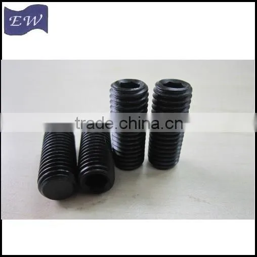 M12x1.75 Black Hex Socket Screw Flat Point (DIN913-45H) photo-3