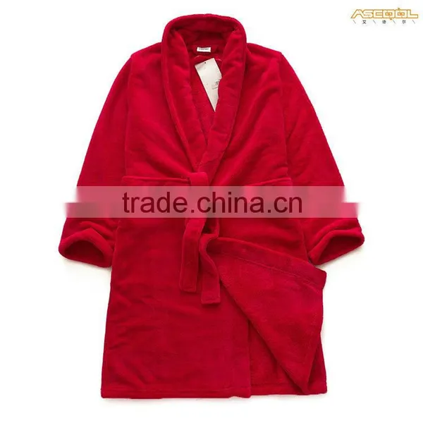 Coral Fleece Gown photo-3