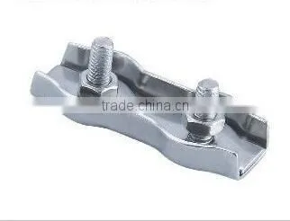 High Quality AISI304/316 Stainless Steel Steel Electric Galvanized Simplex Wire Rope Clips 2mm-10mm photo-4