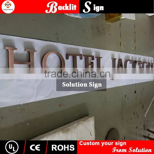 New! Waterproof Custom Led Illuminated Advertising Signboard photo-3