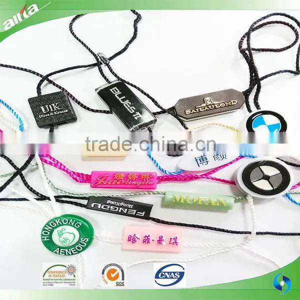 Custom Garment Hang Tag With Hang Tag String/plastic Seal Tags by Own Factory photo-6