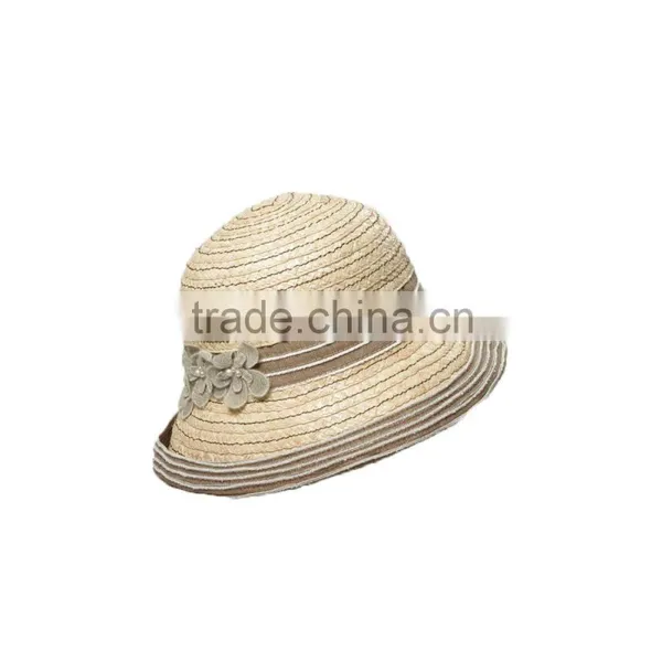 Handmade Custom New Design Straw Hat For Woman photo-2