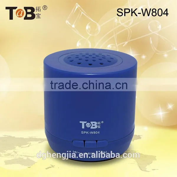 Fashion Colouful Wireless Portable Mini Speaker With fm Radio Built in Amplifier Usb Charge in Dongguan photo-2