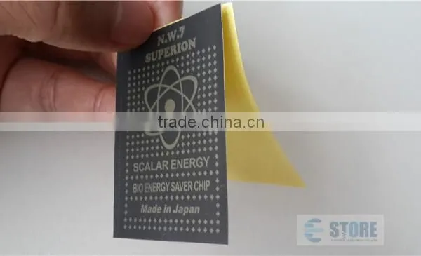 EMR Anti-radiation Mobile Phone Sticker Anion Scalar Energy Saver Chip photo-2