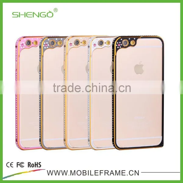 Crystal Diamond Metal Frame for IPhone 6 photo-2