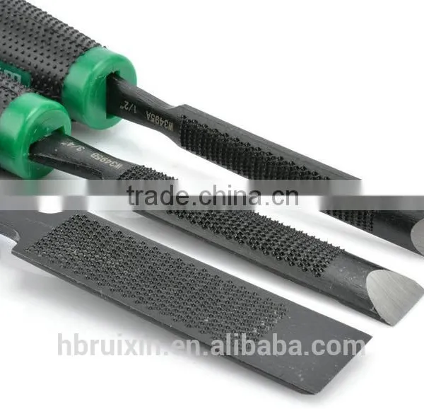 Plastic Hanging Bad Three Pieces Wood Rasp With Handle ,flat ,round ,half Round photo-6