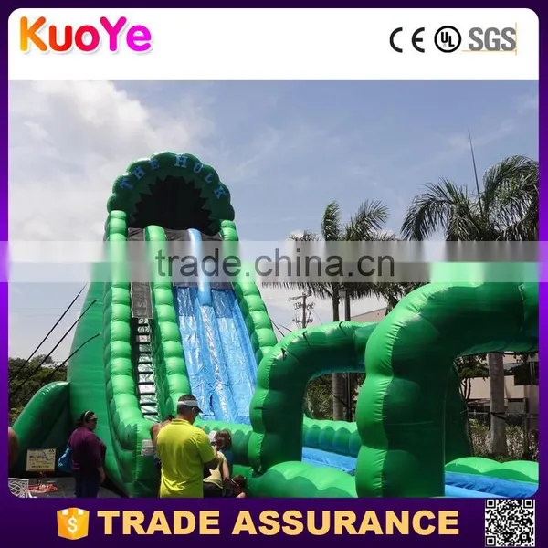 Fantastic 36ft Inflatable Hulk Giant Long Water Slide Price photo-2