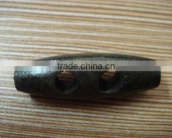 35.5mm New Style Natural 2 Holes Wood Horn Buttons