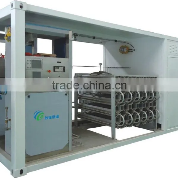 20---40 CBM/h Filling Quantity Mobile LNG Filling Skid-mounted