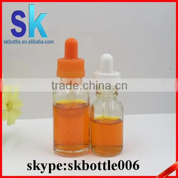 1oz Clear Glass e Liquid Bottle With Glass Pipette photo-6