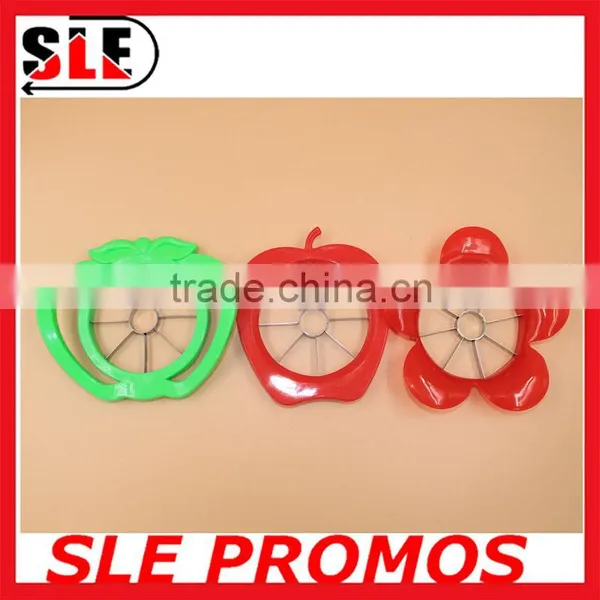 New Product Custom Logo Imprinted Metal Stainless Steel Apple Cutter,Easy Use Wholesale High Quality Plastic Apple Cutter Slicer photo-2