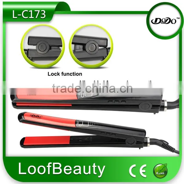 Tourmaline Ceramic Fast Heat up High Temp. Hair Flat Iron photo-5