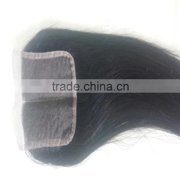 Express Human Hair Brazilian Silk Base Lace Frontal Front Closure photo-2