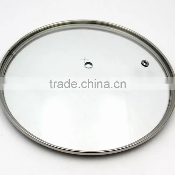 China Best Quality G Type 4mm Tempered Glass Lid for Fry Pan and Pot Supplier's Choice photo-2