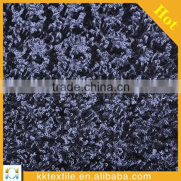 Fashionable jewelry sequin spangle embroidery fabrics/spangle sequin fabric/shiny sequin fabric for evening dress