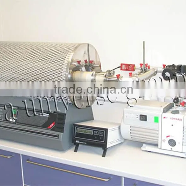 Compact Split Tube Furnace With Vacuum Flanges photo-2