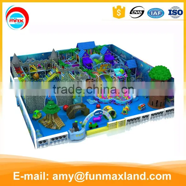 2016 New Style Kids Game Pirate Ship Castle Indoor Playground Equipment Supplier's Choice