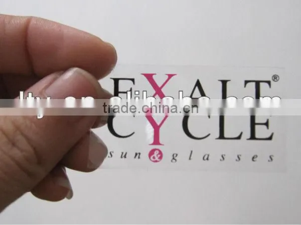 Customized Clear Label Sticker(ss-498)