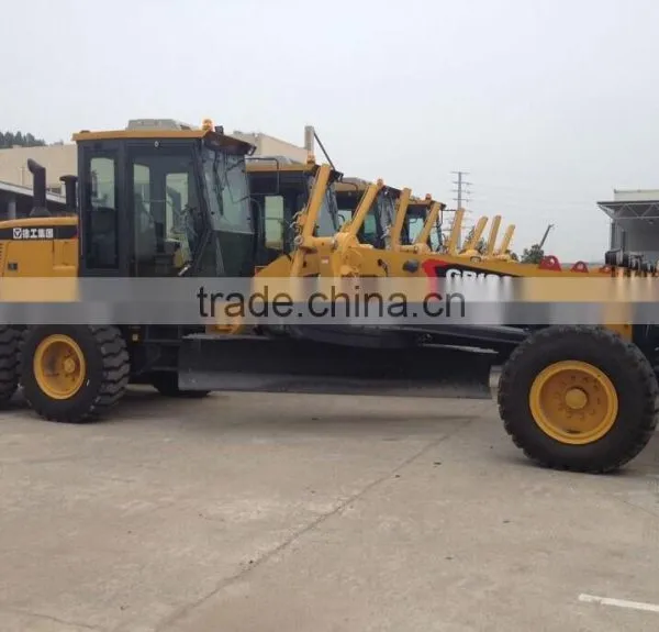 180HP XCMG Motor Grader With DCEC Engin 6CTAA8.3 and Ront Bolldozing Plate,rear Scarification Device photo-3