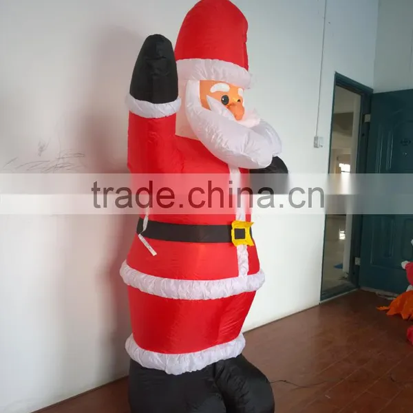 DJ-XT-39 Inflatable Waving Santa Claus Chirstmas Decoration in Hot Sale photo-5