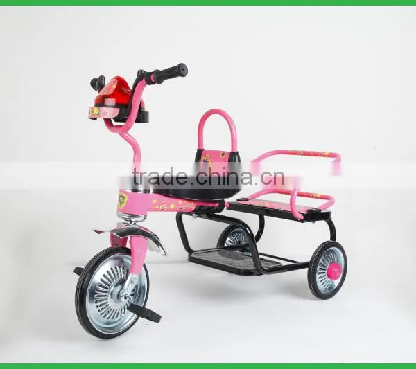 Tricycle With Iron Frame Baby ,two Seats ,it is Made of Iron Frame Kids Tricycle From Specialty Manufacturer of China