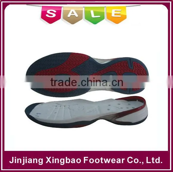 2016 light weight colorful active sports shoe sole for India market