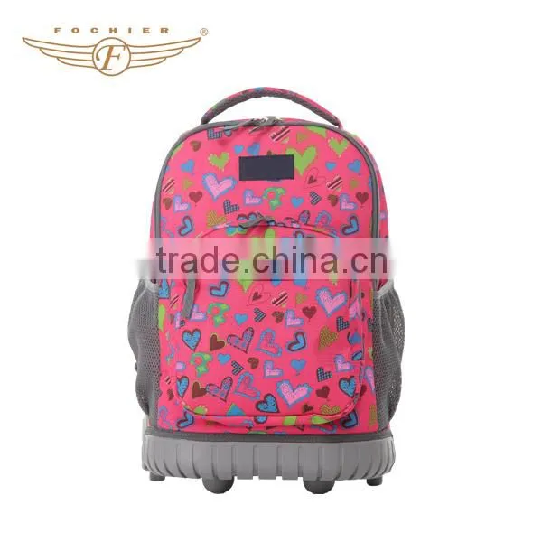 Colorful Girls School Trolley Bag photo-2