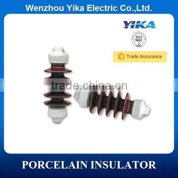 Wenzhou Yika Electrical Ceramic Insulator Ceramic Porcelain Insulator Long Rod Ceramic Insulator Base Insulator