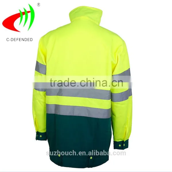 hi Vis Jacket With Waterproof Fabric for Labor photo-2