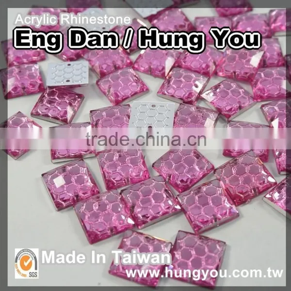 Lead Free Round Shape 10mm Sew On Rhinestone photo-2