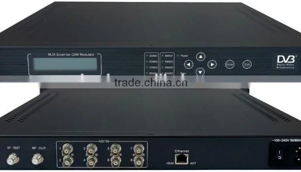 ASI Dvb--c Qam Modulator(4 ASI IN,4 QAM RF Out) photo-3